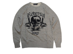 SKULL DOGI CREW NECK SWEAT 