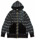 MONOGRAM RING ZIP HOOD PARKA