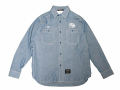 BONES EMB CHAMBRAY SHIRTS 